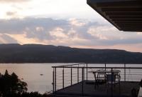 Die Terrasse mit Blicke auf die Hoeri. Balcony with view ont Germany. - Bild 2: Ferienwohnung Unterseeblick